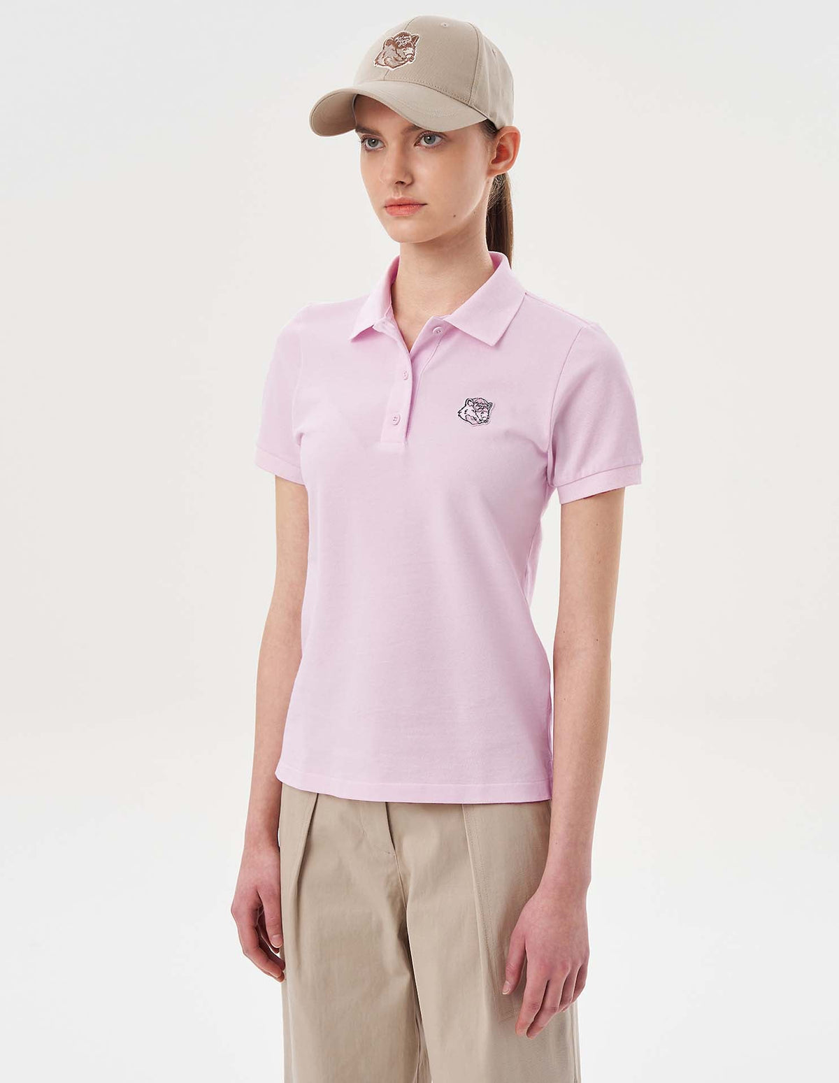  FOX HEAD S/SLEEVE POLO SHIRT WOMAN