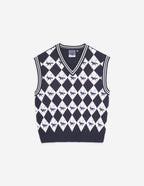  PROFILE FOX ARGYLE VEST WOMAN
