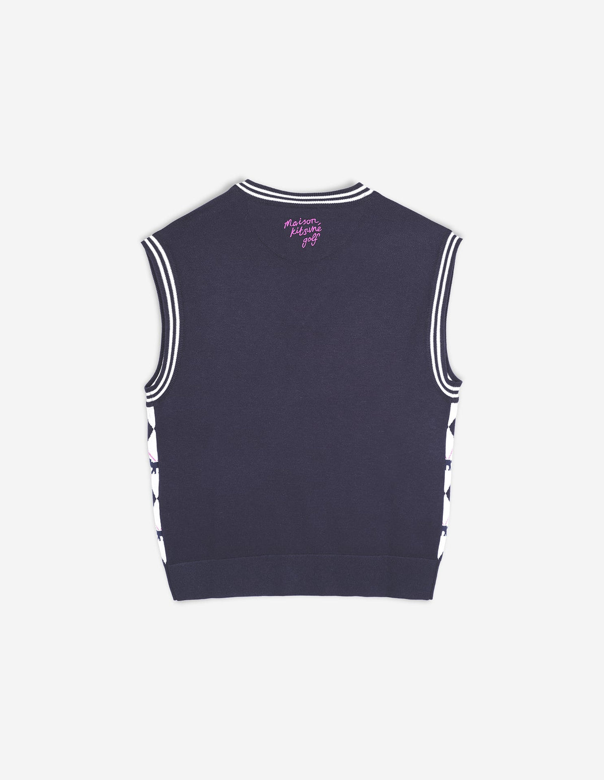  PROFILE FOX ARGYLE VEST WOMAN