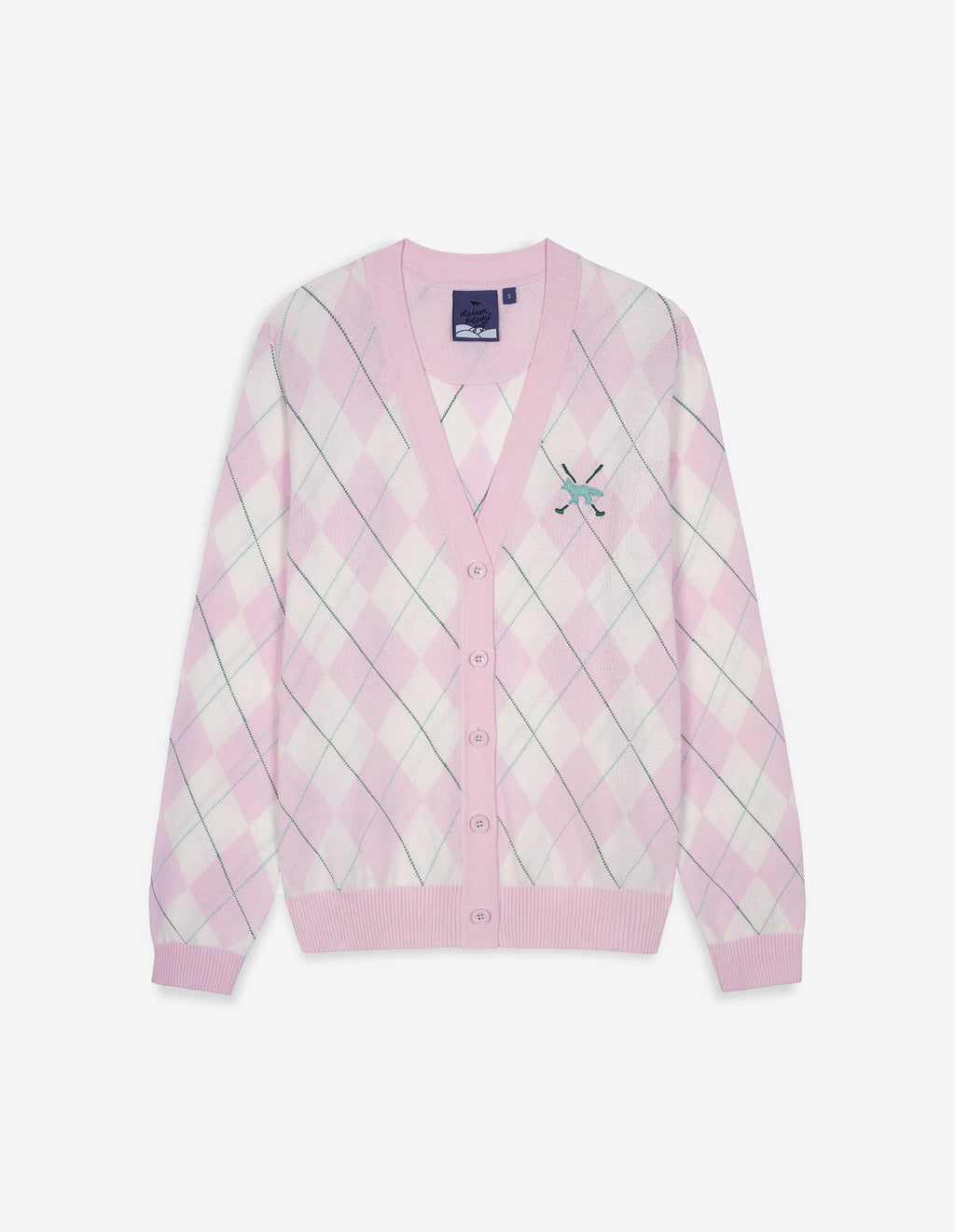  PROFILE FOX ARGYLE CARDIGAN WOMAN