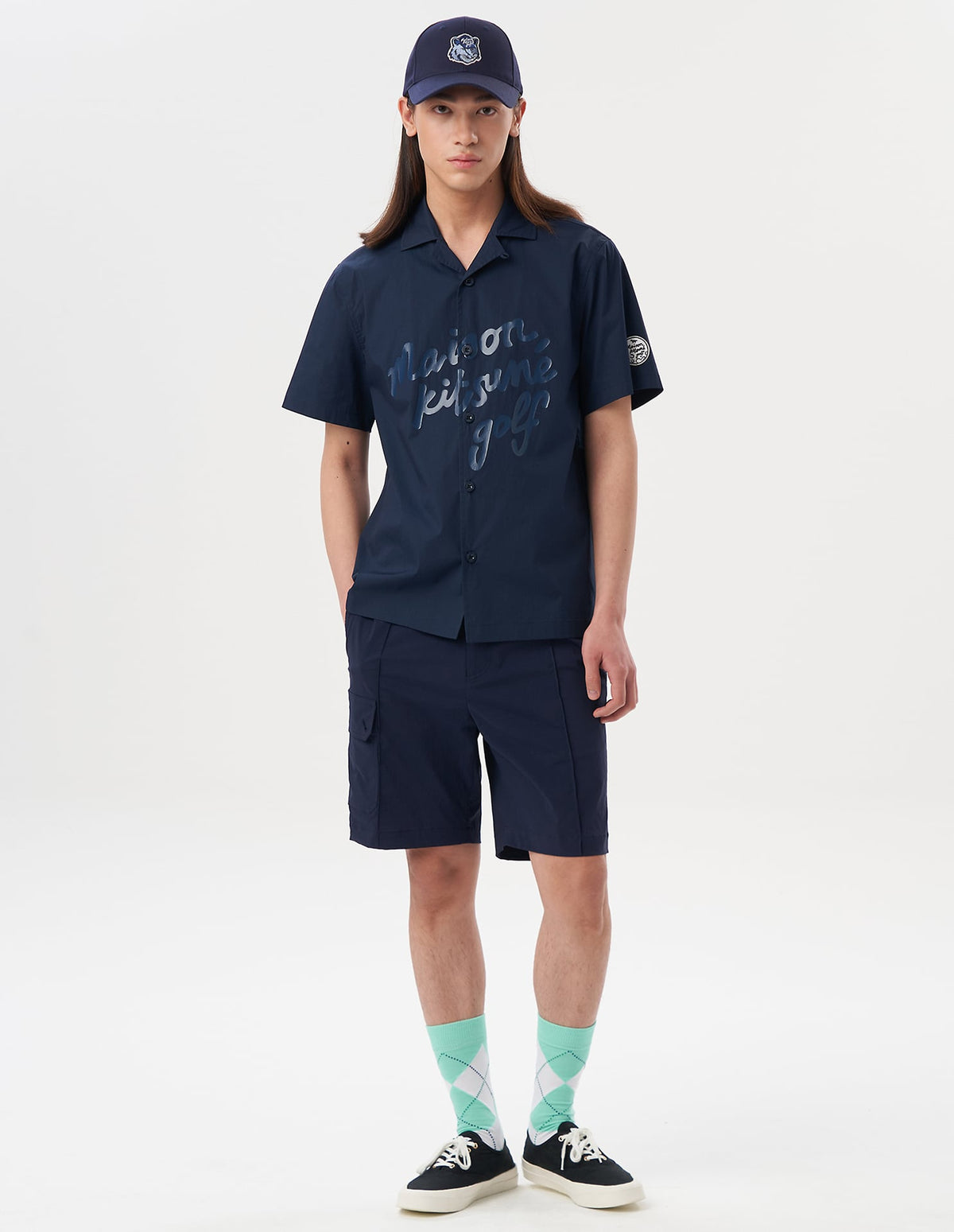  SCRIPT S/SLEEVE SHIRT MAN