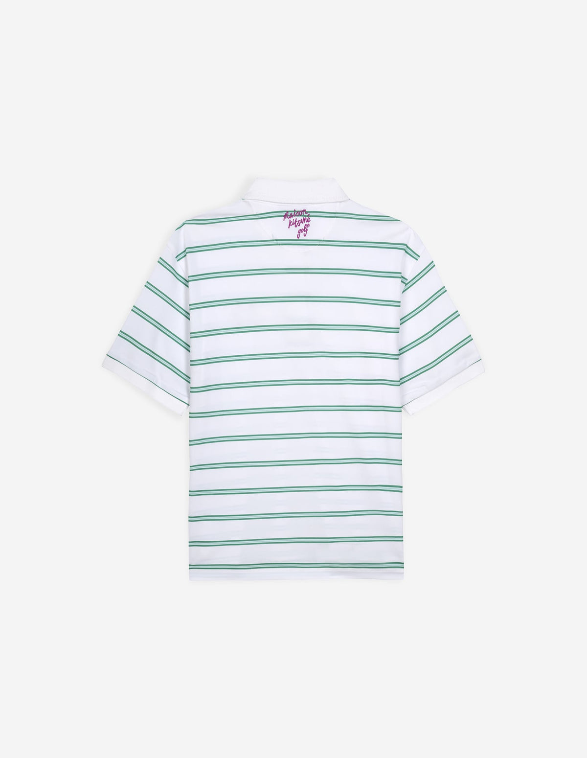  PROFILE FOX S/SLEEVE STRIPE POLO SHIRT WOMAN