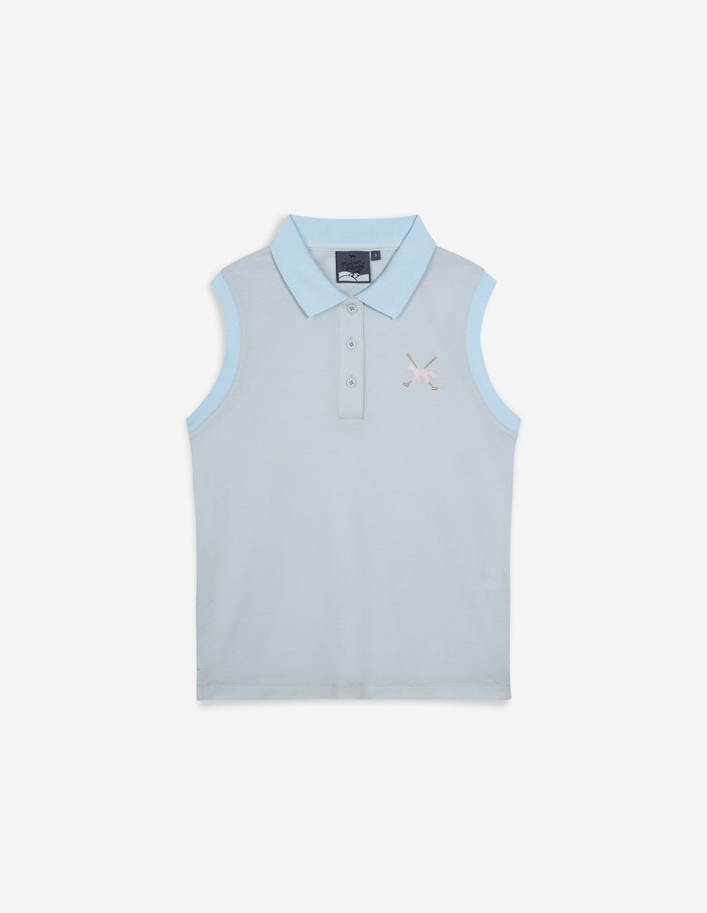  PROFILE FOX SLEEVELESS POLO SHIRT WOMAN