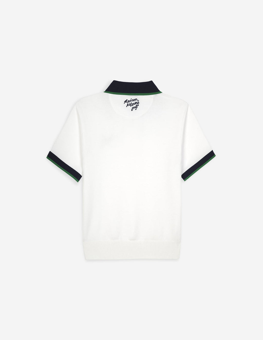  PROFILE FOX KNIT POLO SHIRT WOMAN