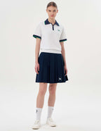  PROFILE FOX KNIT POLO SHIRT WOMAN