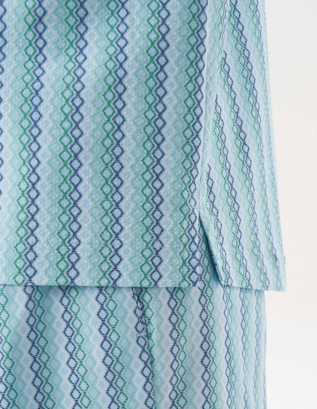  PROFILE FOX DIAMOND STRIPE S/SLEEVE SHIRT MAN