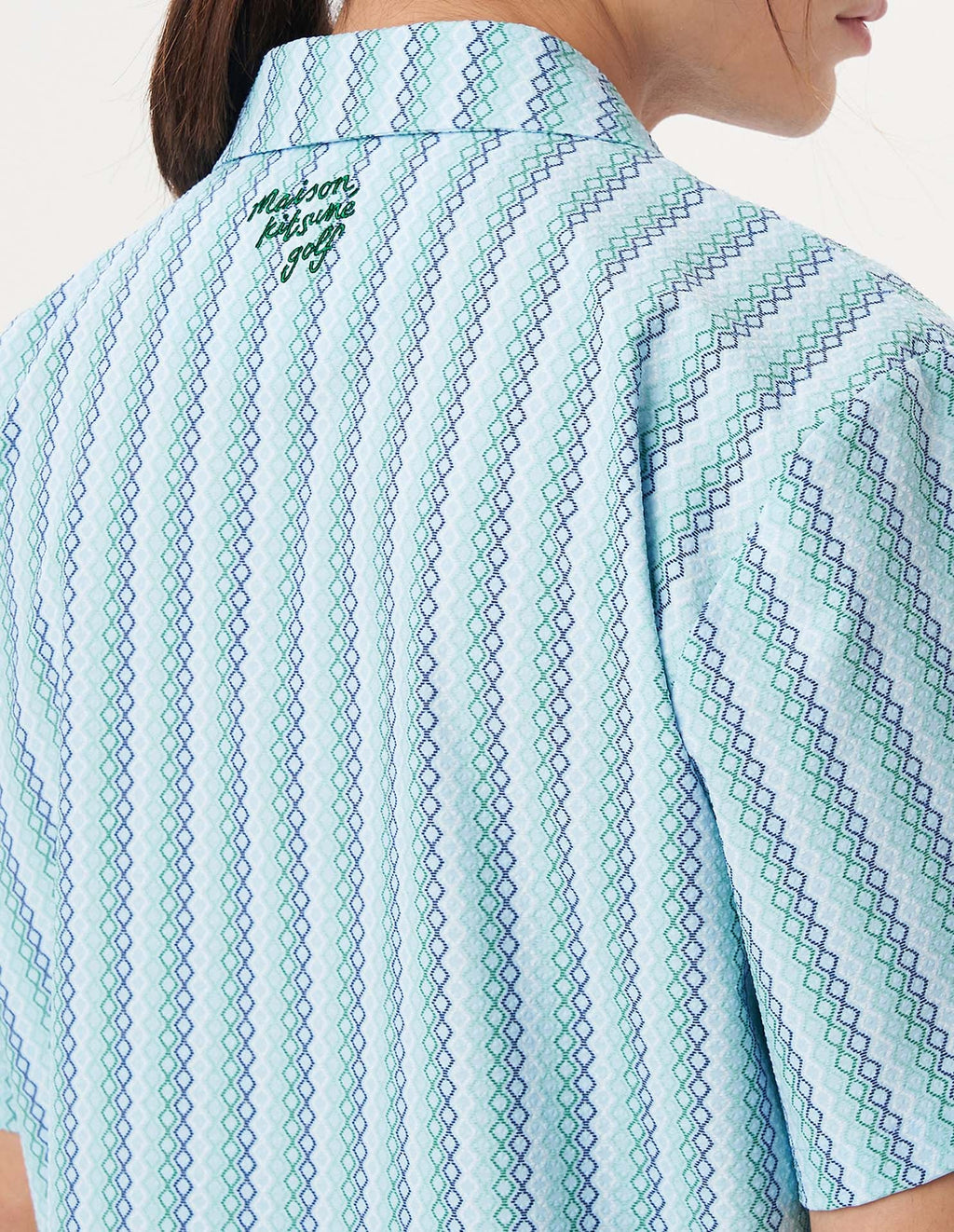  PROFILE FOX DIAMOND STRIPE S/SLEEVE SHIRT MAN