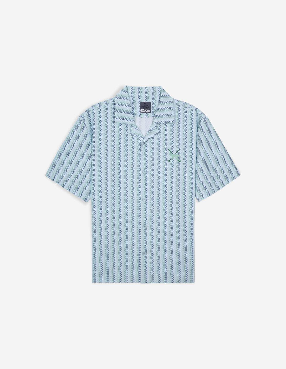  PROFILE FOX DIAMOND STRIPE S/SLEEVE SHIRT WOMAN
