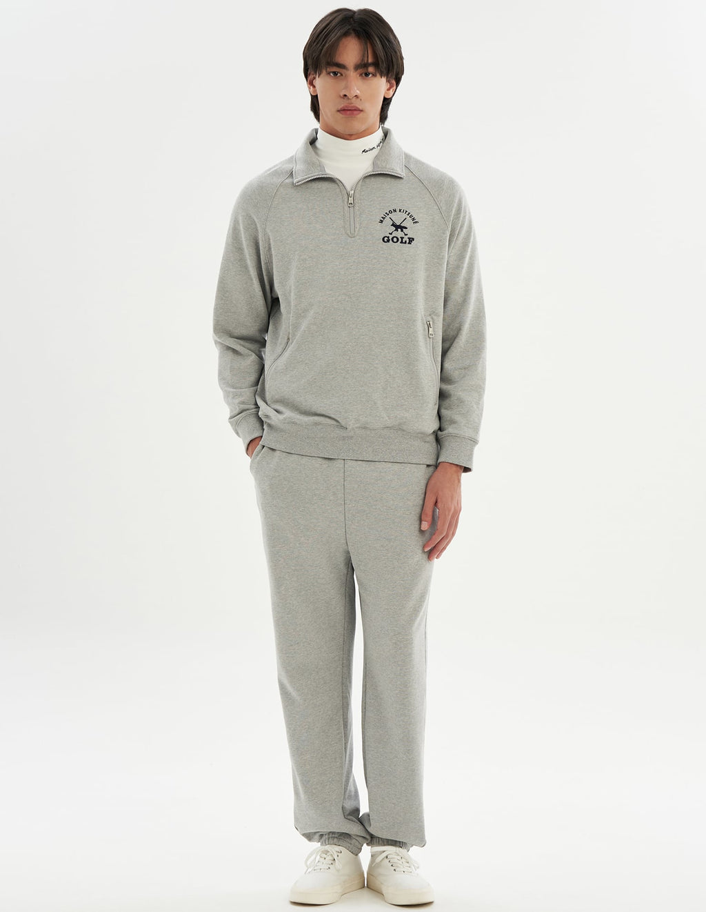  Men Script Logo Tainer Pants