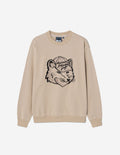  Men Fox Head Sweatshirt