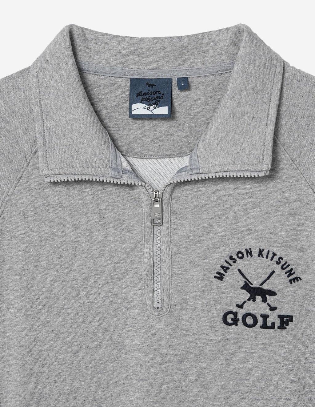  Men Profile Fox Half Zip Sweatshirt