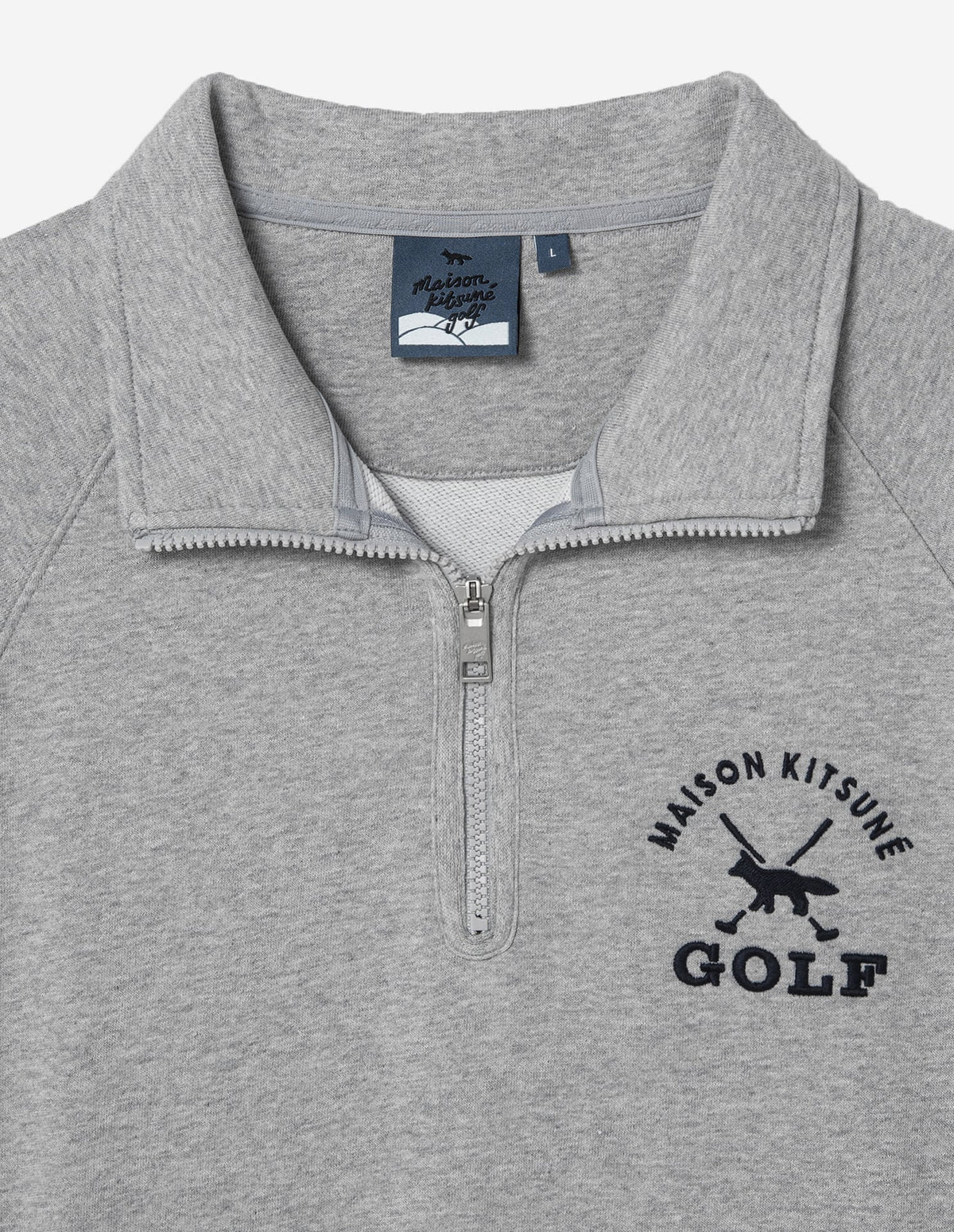  Men Profile Fox Half Zip Sweatshirt
