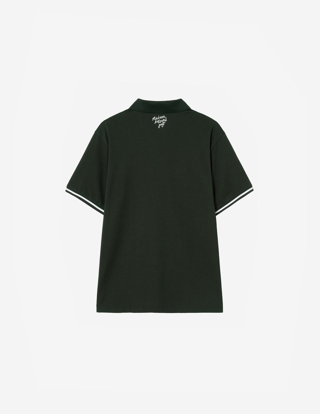  Men Fox Head Short Sleeve Polo Shirt