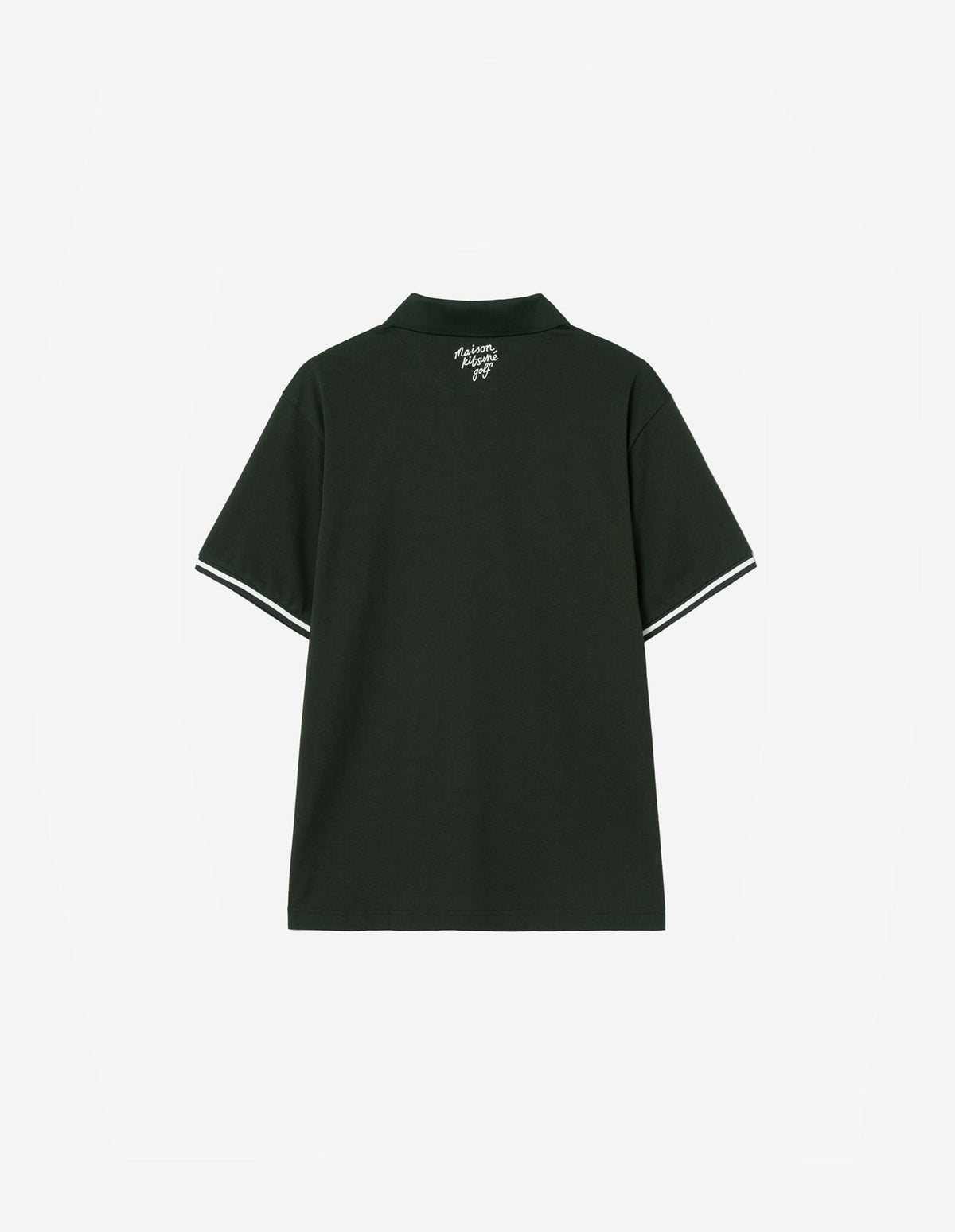  Men Fox Head Short Sleeve Polo Shirt