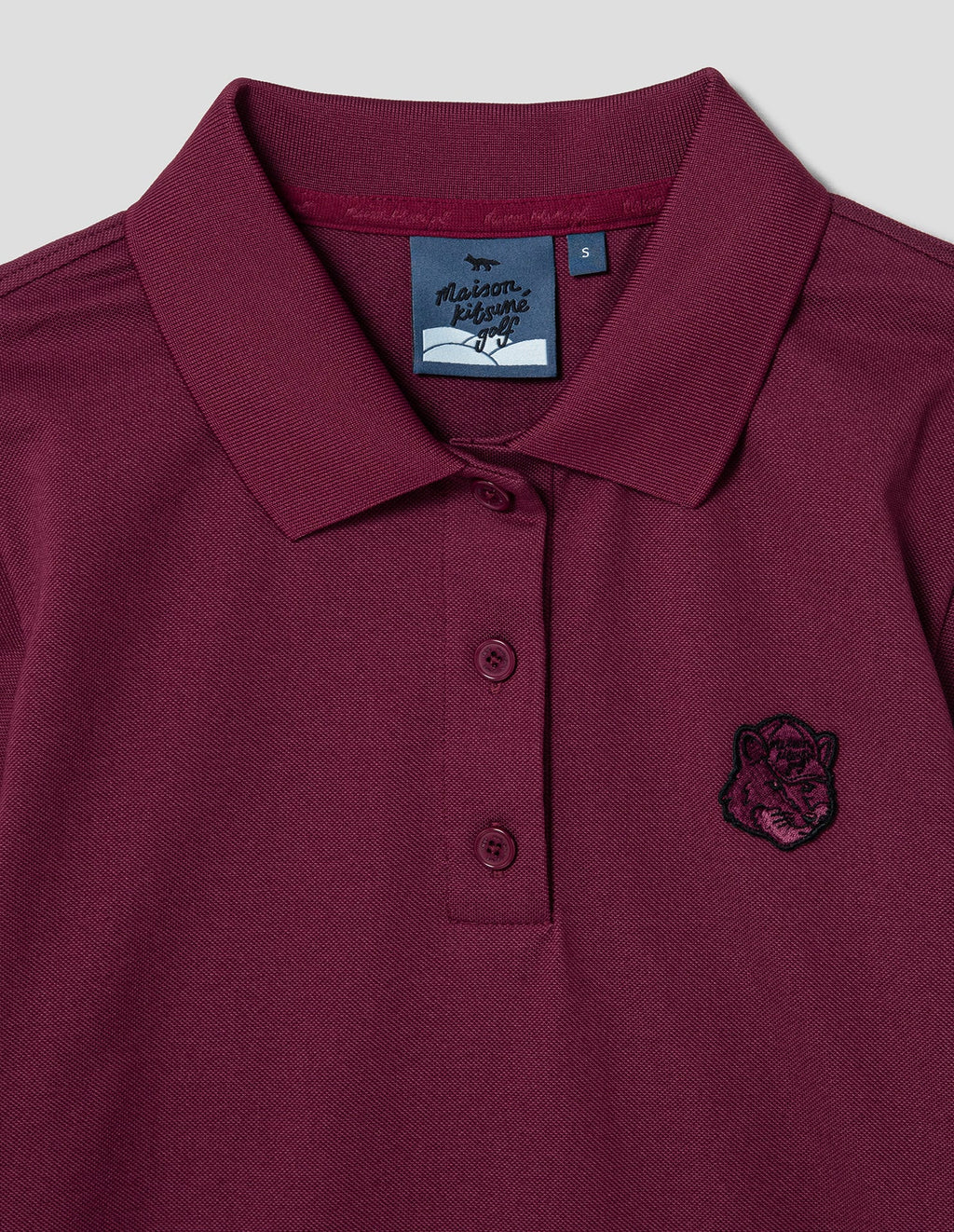  Women Fox Head Short Sleeve Polo Shirt