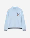  Men Profile Fox Mockneck Sweater