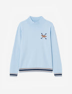  Men Profile Fox Mockneck Sweater
