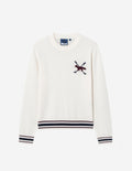  Women Profile Fox Pullover Sweater