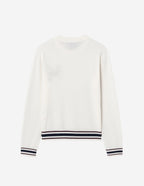  Women Profile Fox Pullover Sweater