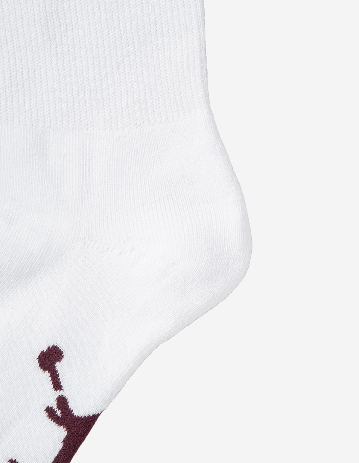  Unisex Script Logo Crew Socks