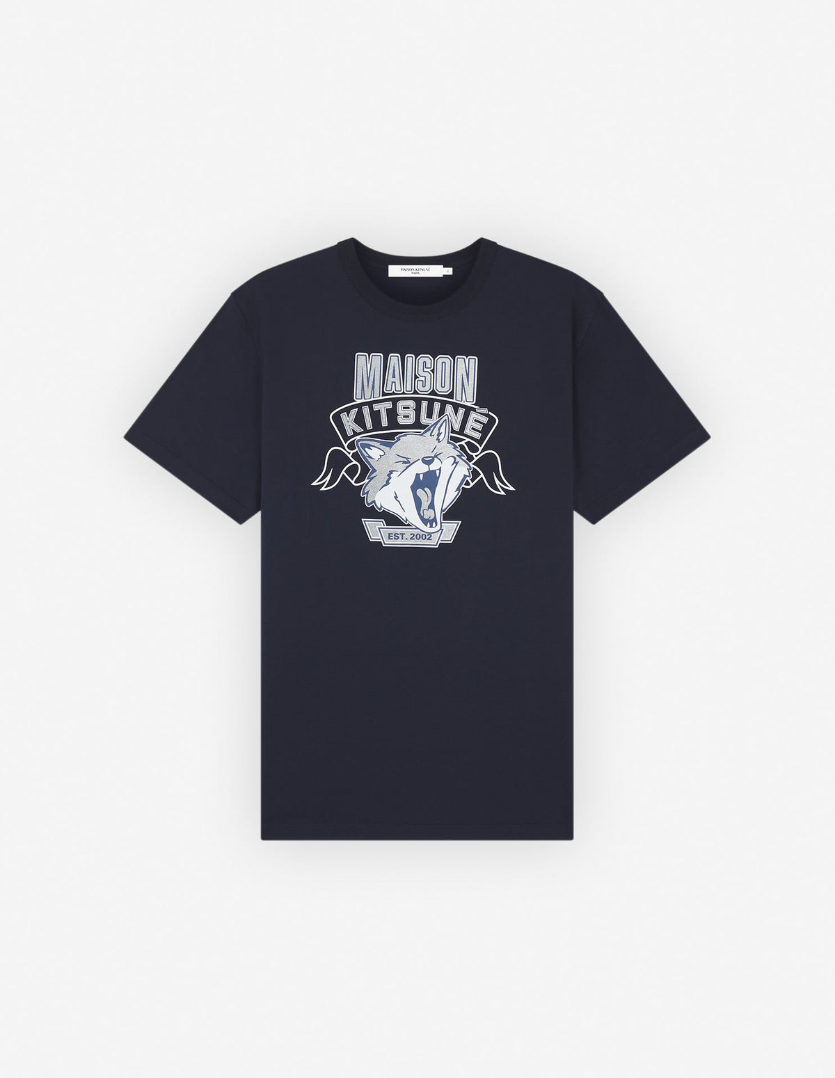  6 18 FOX HEAD FRONT-PRINT CLASSIC TEE-SHIRT