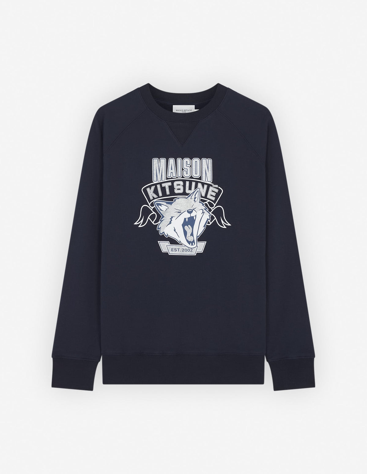  6 18 FOX HEAD FRONT-PRINT CLASSIC SWEATSHIRT