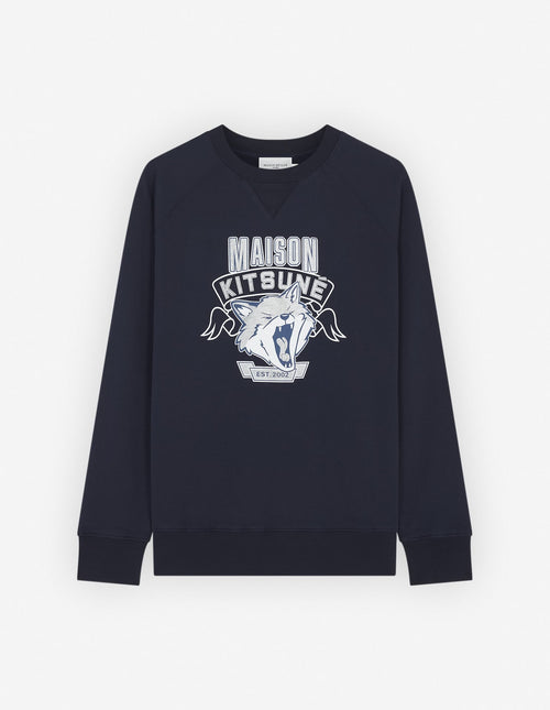  6 18 FOX HEAD FRONT-PRINT CLASSIC SWEATSHIRT