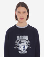  6 18 FOX HEAD FRONT-PRINT CLASSIC SWEATSHIRT