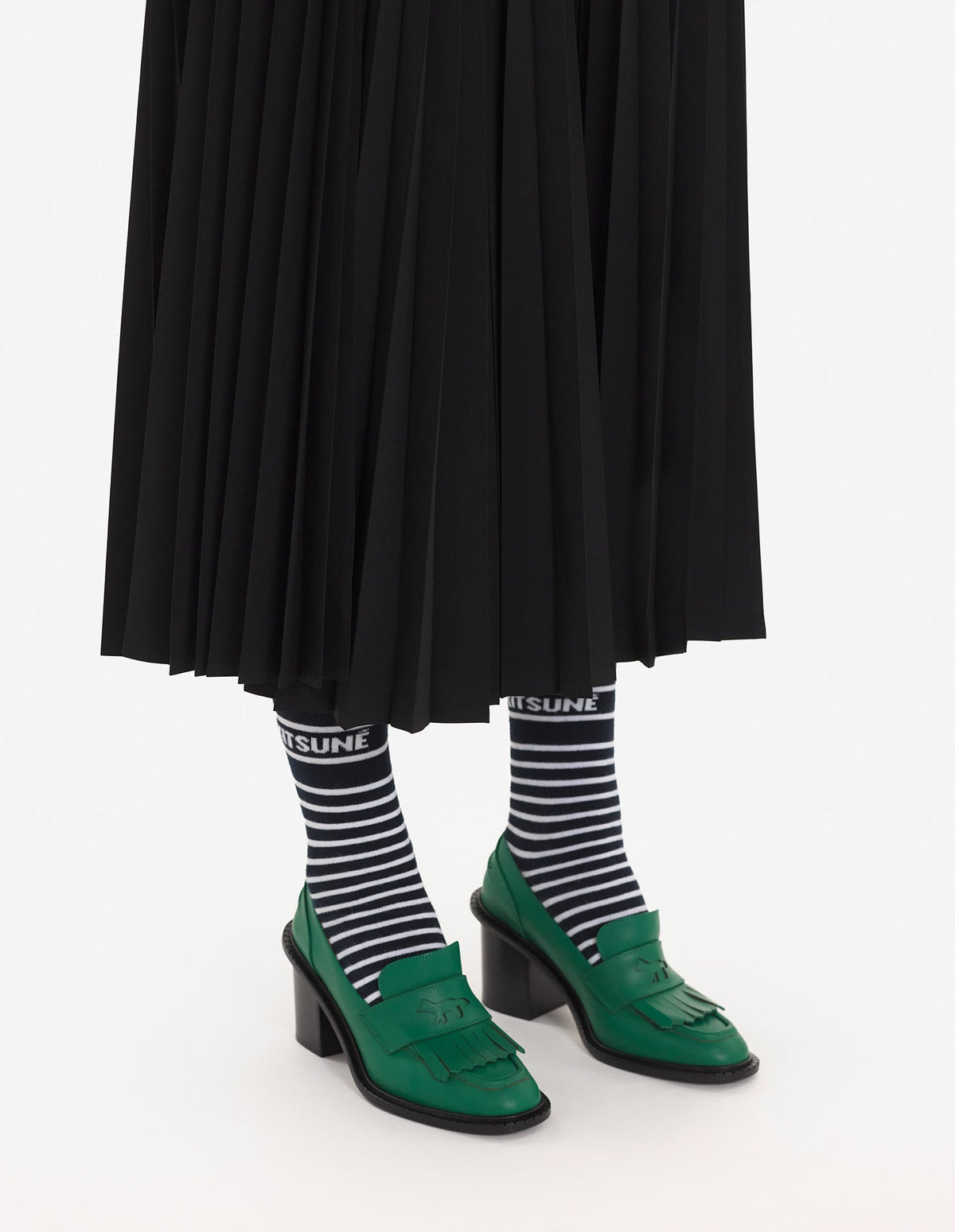  MK X ATP ATELIER HEELED LOAFERS