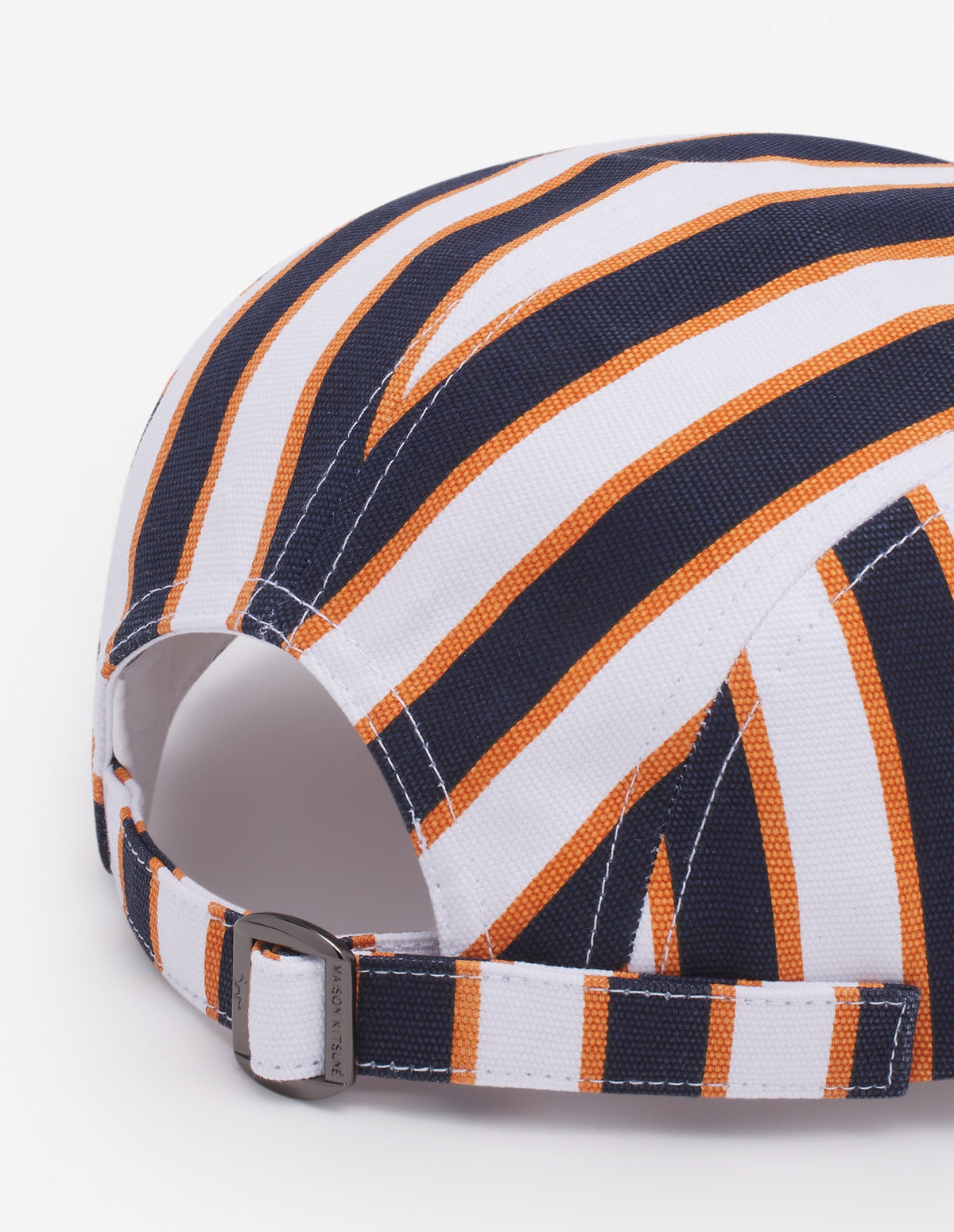 CAFE KITSUNE STRIPED 5P CAP