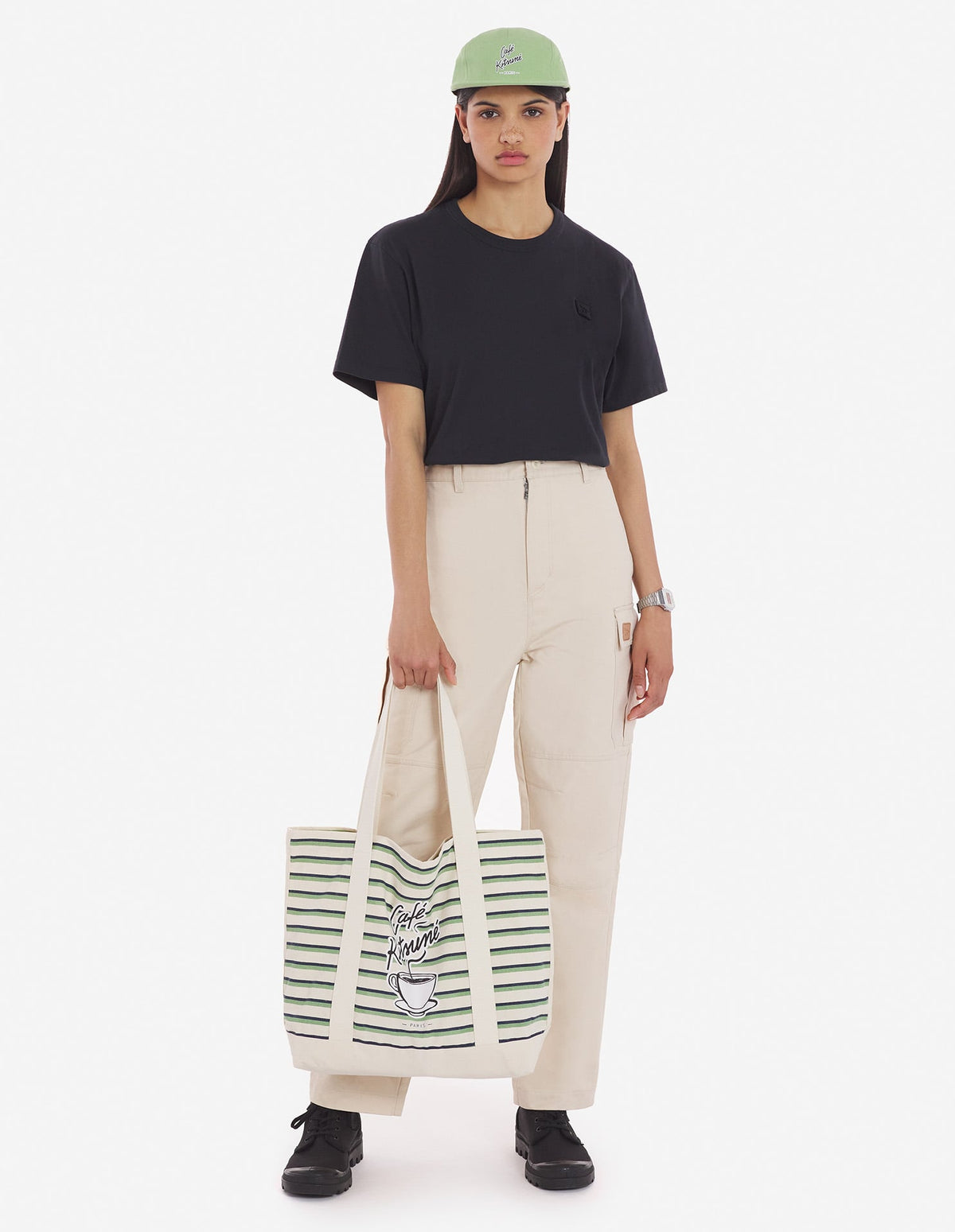  PATCH PROFILE FOX CAFE CLASSIC TEE-SHIRT