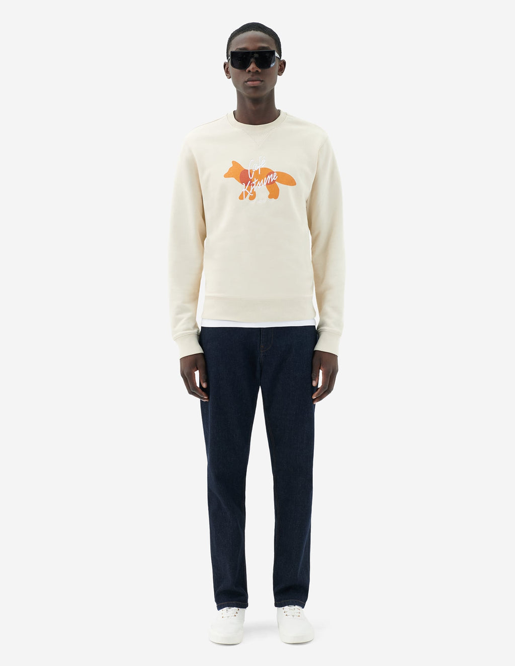 FOX CAFE KITSUNE CLASSIC SWEATSHIRT