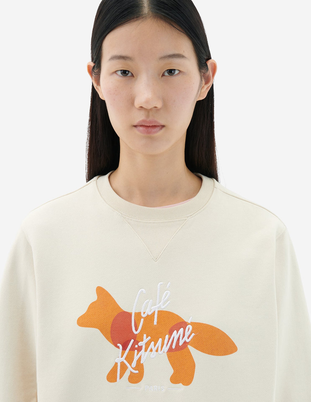  FOX CAFE KITSUNE CLASSIC SWEATSHIRT