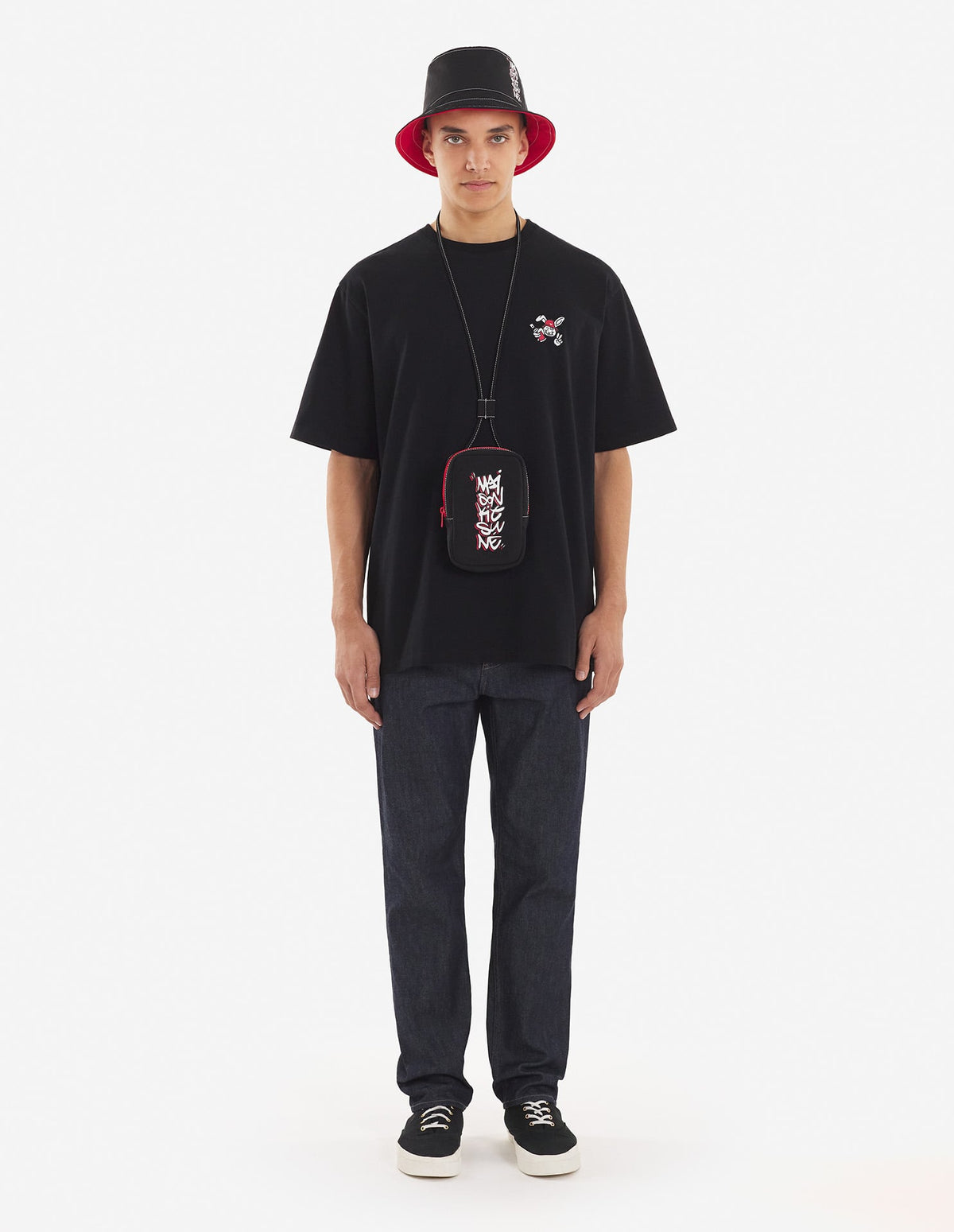  GRAFFITI NECK POUCH