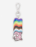  PRIDE FOX METAL KEYRING