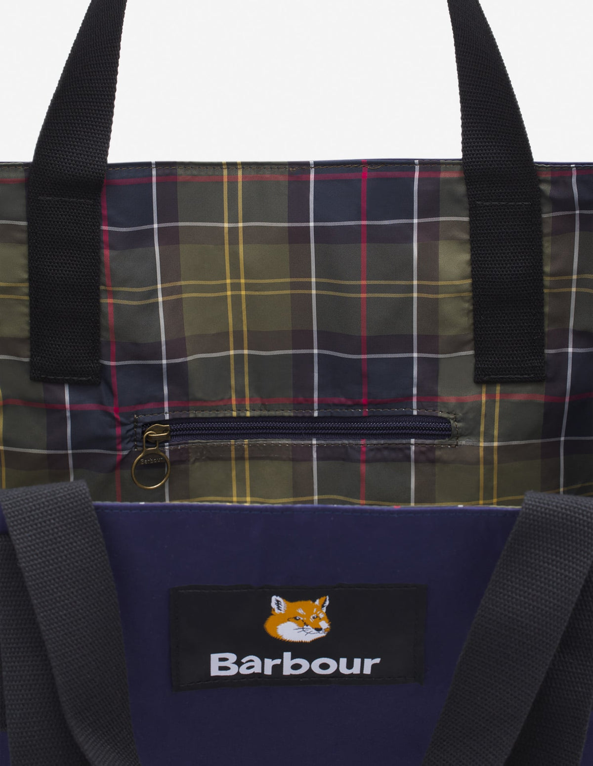  BARBOUR X MK REVERSIBLE TOTE BAG